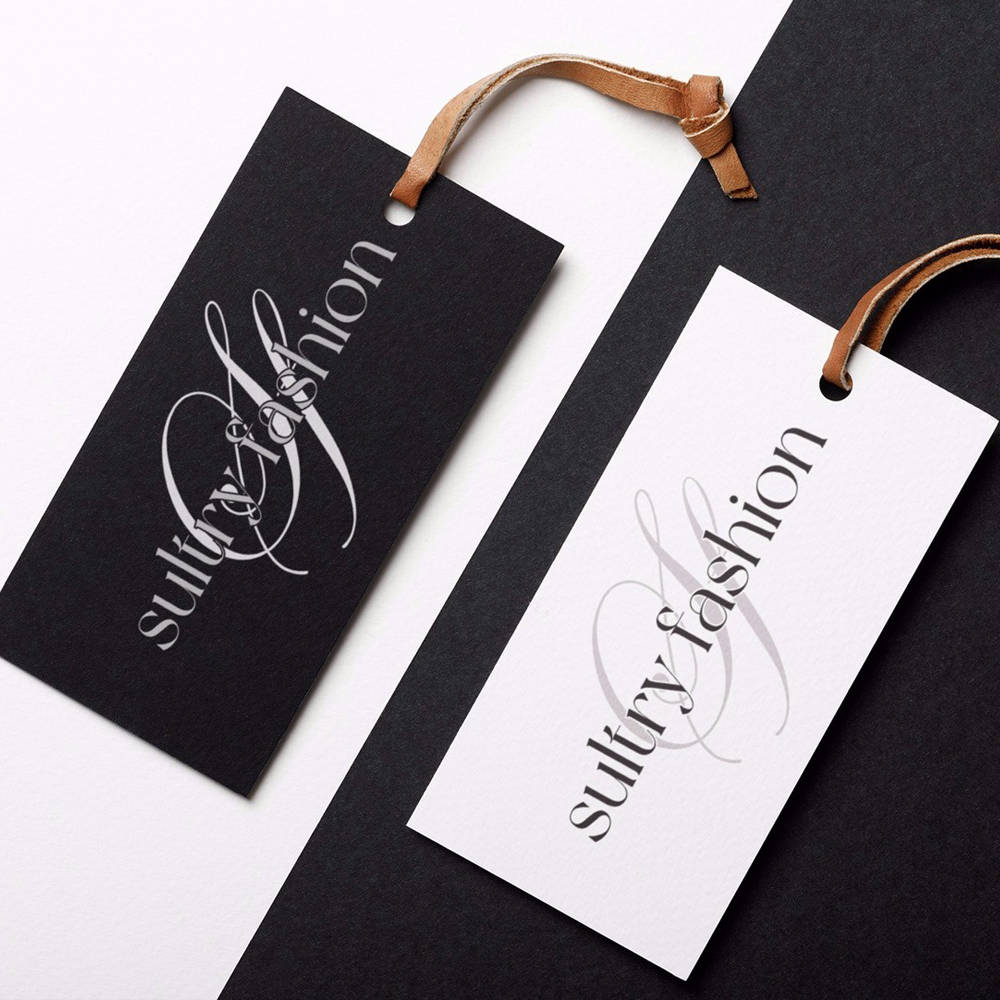 Fashion designer logo